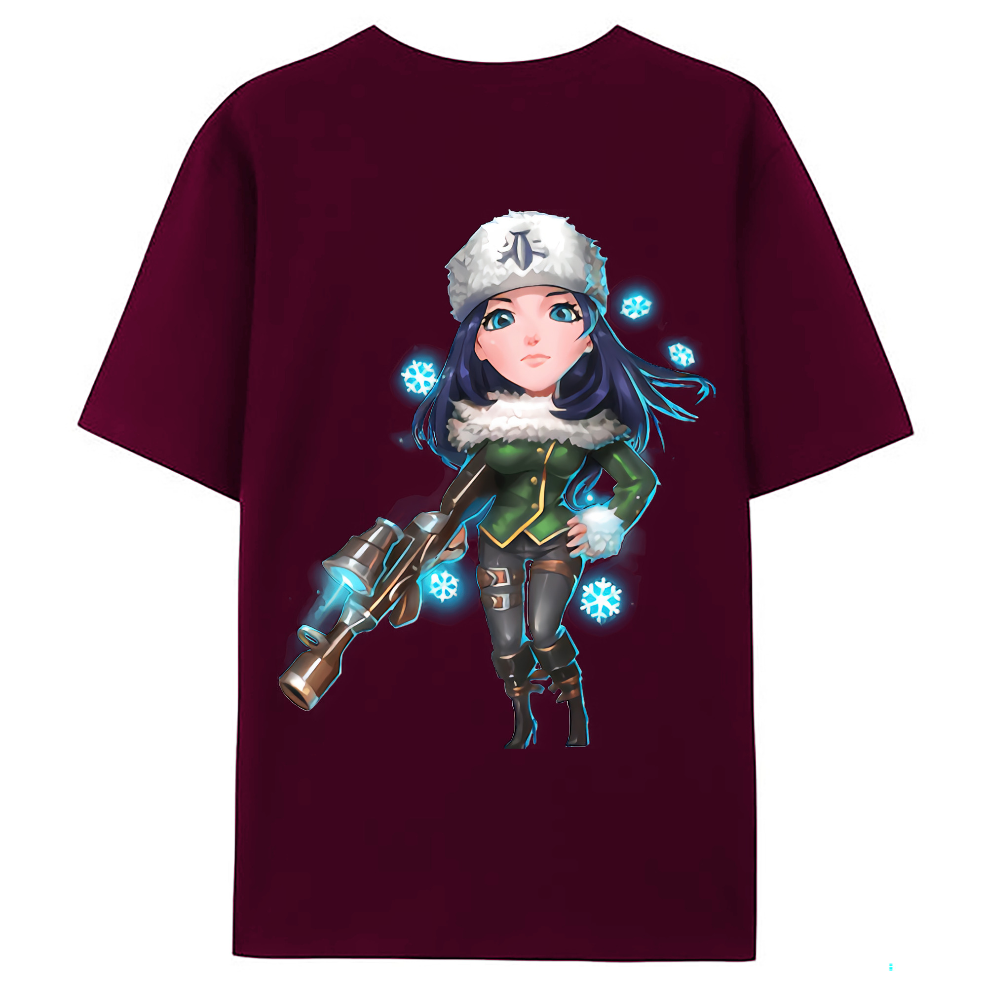 （画像用） リーグ・オブ・レジェンド League of Legends LOL レディース半袖Tシャツ(バックプリント)